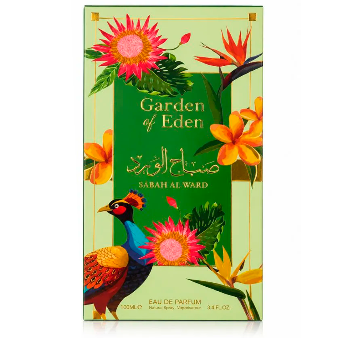AL WATANIAH SABAH AL WARD GARDEN OF EDEN 100ML EDP 059408 - Imagem 3