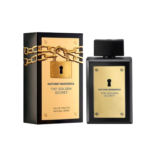 ANTONIO BANDERAS THE GOLDEN SECRET MEN 100ML EDT NOVA EMBALAGEM 080764