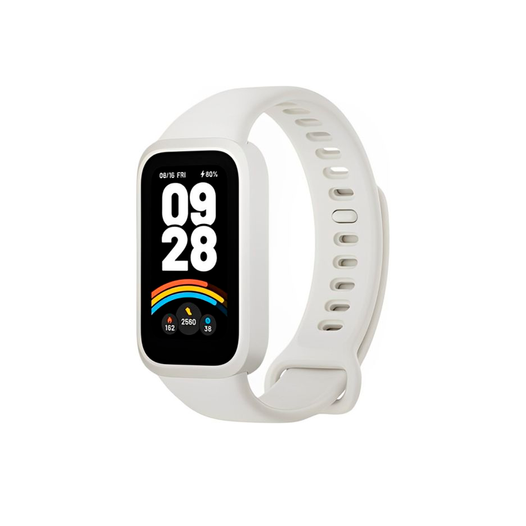 RELOGIO XIAOMI MI SMART BAND 9 ACTIVE BEIGE WHITE M2435B1 GLOBAL 06312