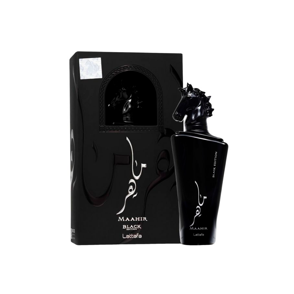 LATTAFA MAAHIR BLACK MEN 100ML EDP 730362 - Imagem 3