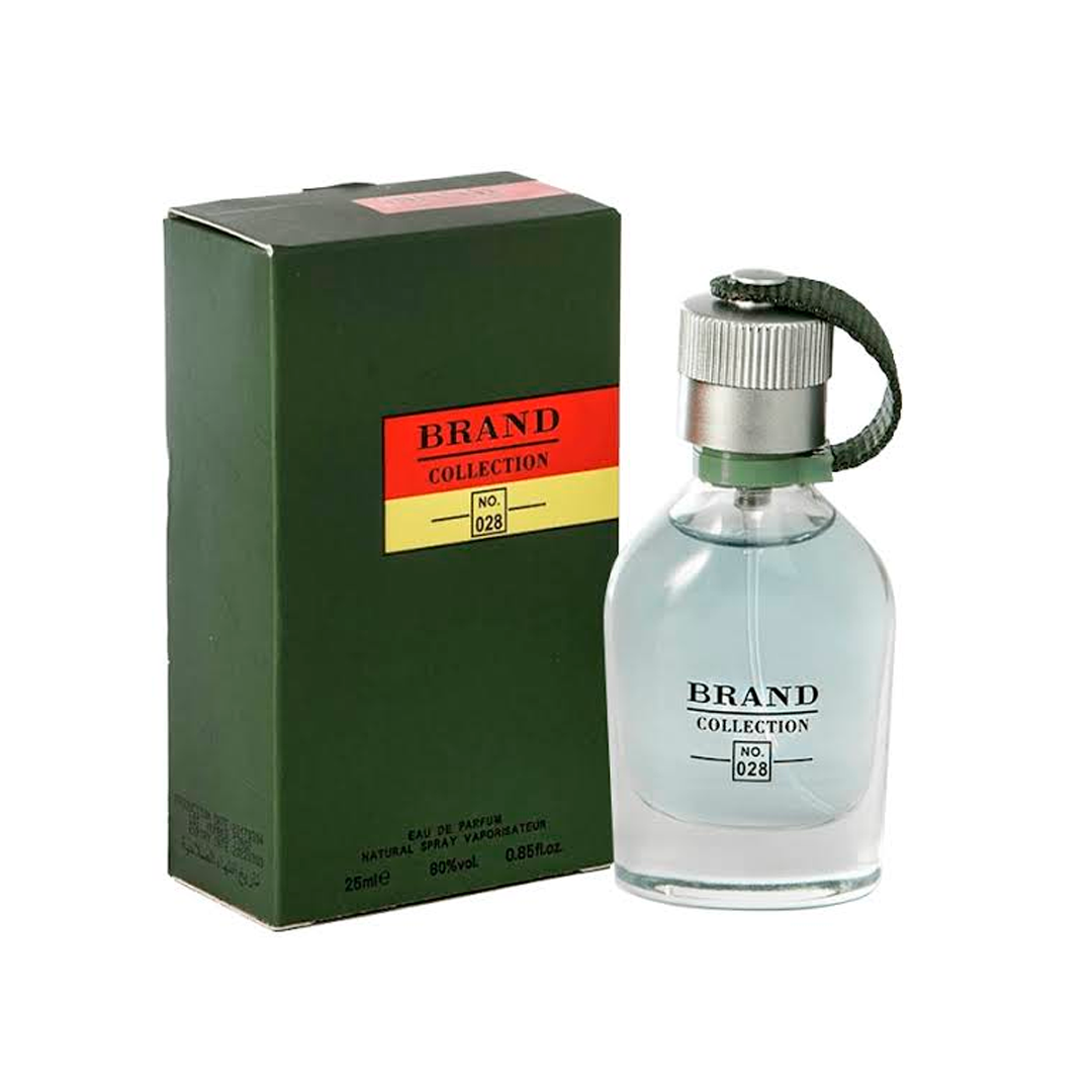 BRAND COLLECTION NO-028 HUGO BOSS VERDE MEN 25ML EDP 891528* - Imagem 2